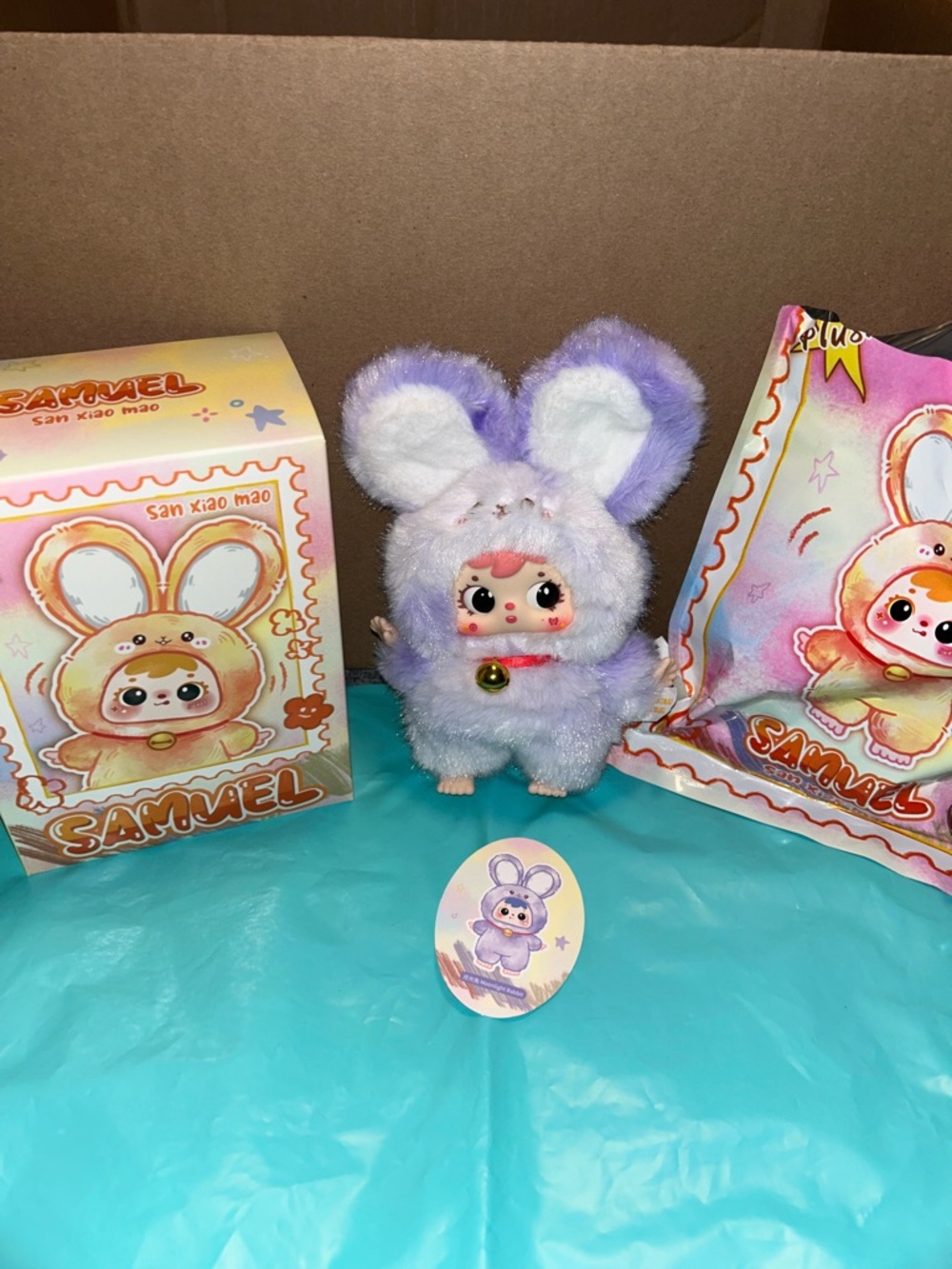 🩷 $6 Bundle Samuel Magic Colorful Rabbit CONFIRMED Moonlight Rabbit - Picture 2 of 9